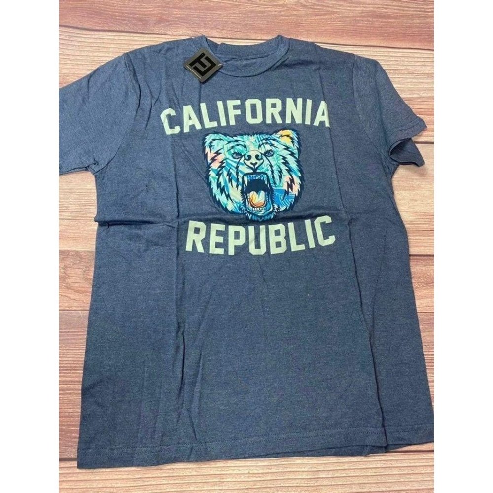 California Republic Mens Graphic Tshirt